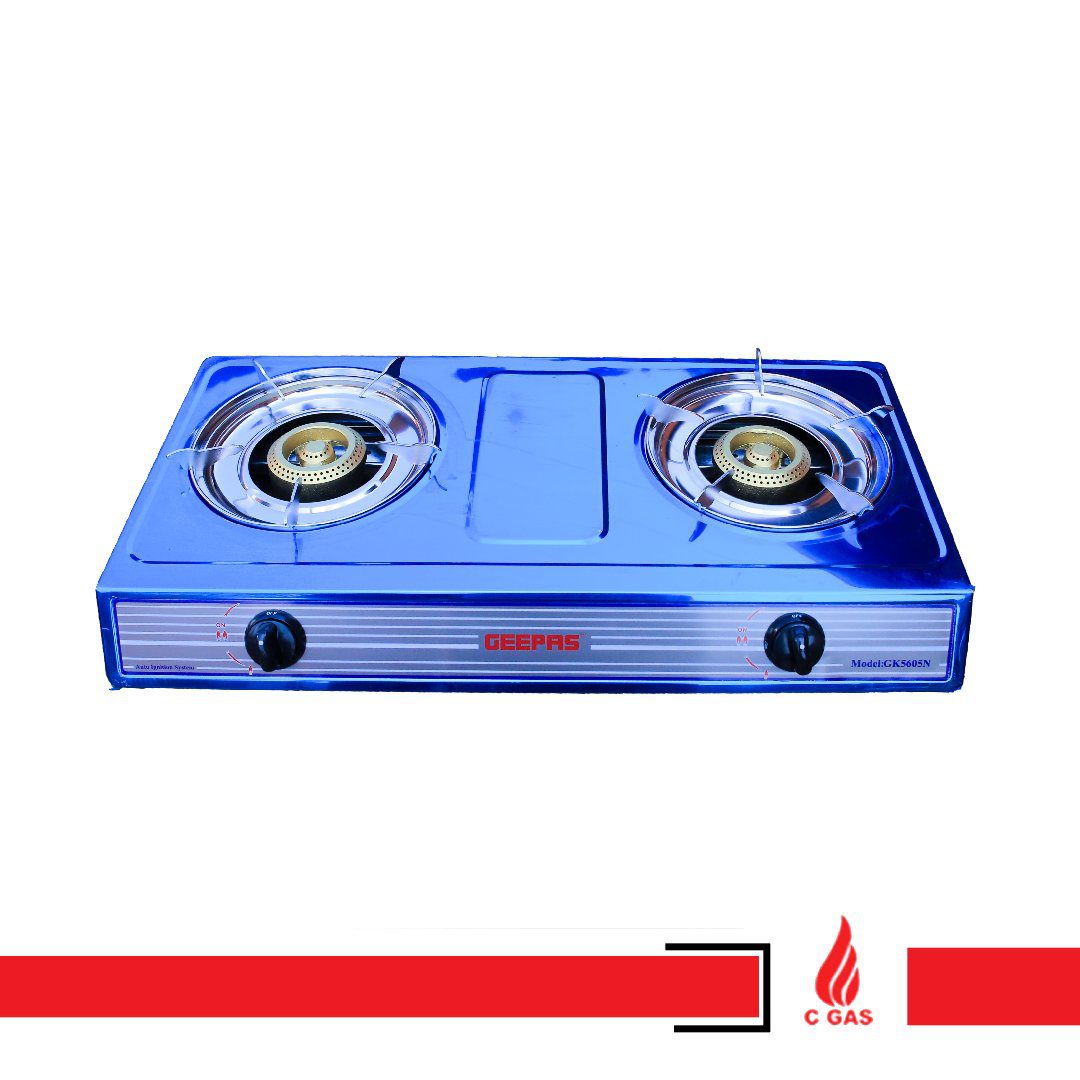 Double Plate Gas Stoves - up top