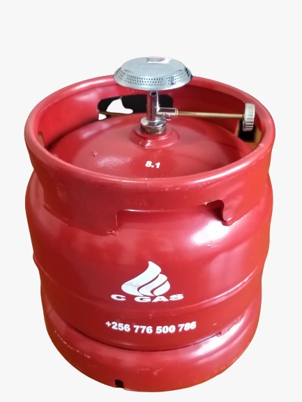 6kg Universal New connection and price is UGX 180,000-, Refilling is 48k-2